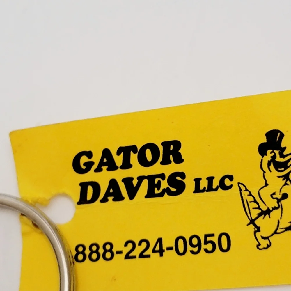 Genuine Gator Large Toe Claw Keyring/keychain